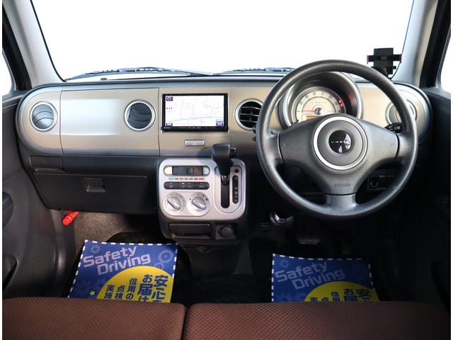 アルトラパン Ｘ　純正オプションエアロ社外メモリーナビフルセグＢｌｕｅｔｏｏｔｈスマートキーアイドリングストップライトレベライザー電格ミラー純正１４インチアルミベンチシート（7枚目）