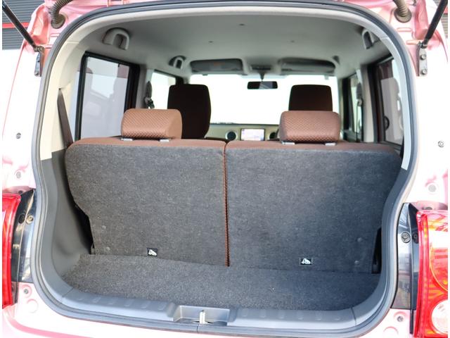 アルトラパン Ｘ　純正オプションエアロ社外メモリーナビフルセグＢｌｕｅｔｏｏｔｈスマートキーアイドリングストップライトレベライザー電格ミラー純正１４インチアルミベンチシート（17枚目）