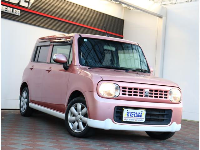 アルトラパン Ｘ　純正オプションエアロ社外メモリーナビフルセグＢｌｕｅｔｏｏｔｈスマートキーアイドリングストップライトレベライザー電格ミラー純正１４インチアルミベンチシート（22枚目）