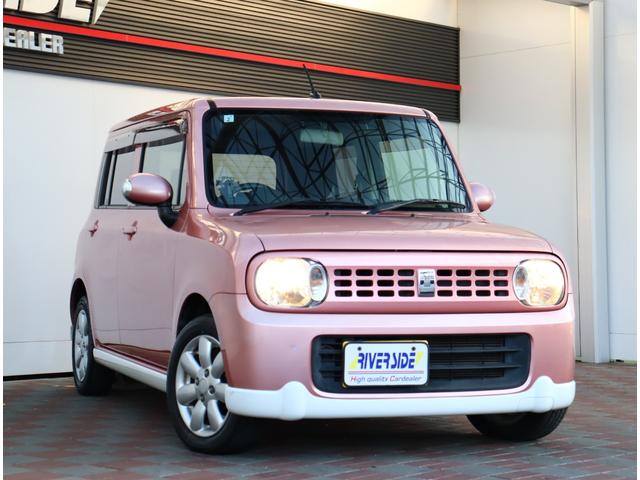 アルトラパン Ｘ　純正オプションエアロ社外メモリーナビフルセグＢｌｕｅｔｏｏｔｈスマートキーアイドリングストップライトレベライザー電格ミラー純正１４インチアルミベンチシート（23枚目）