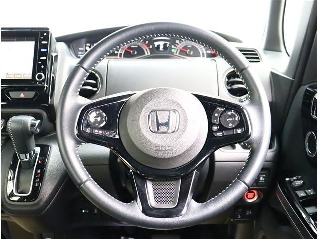 Ｎ－ＢＯＸカスタム ＥＸターボ　無限エアロ純正８インチメモリーナビフルセグバックカメラスマートキーＥＴＣ純正ドラレコハーフレザーシートシートヒーターステアリモコンレーダークルコンコーディネートスタイル１５インチアルミ（32枚目）