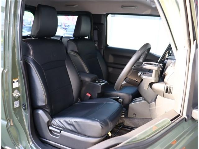 ジムニー ＸＣ　アルパイン１１インチナビフルセグバックカメラ純正１６インチアルミＬＥＤヘッドライト＆フォグステアリモコンクルーズコントロールデジタルインナーミラールーフキャリア背面カバー純正シートカバーワンオーナー（18枚目）