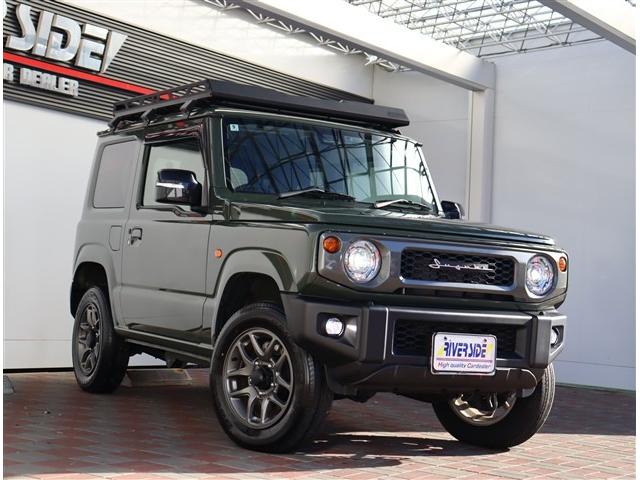 ジムニー ＸＣ　アルパイン１１インチナビフルセグバックカメラ純正１６インチアルミＬＥＤヘッドライト＆フォグステアリモコンクルーズコントロールデジタルインナーミラールーフキャリア背面カバー純正シートカバーワンオーナー（26枚目）