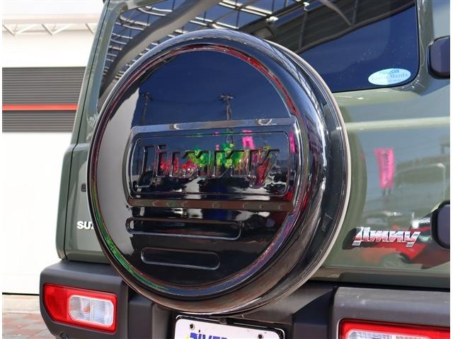 ジムニー ＸＣ　アルパイン１１インチナビフルセグバックカメラ純正１６インチアルミＬＥＤヘッドライト＆フォグステアリモコンクルーズコントロールデジタルインナーミラールーフキャリア背面カバー純正シートカバーワンオーナー（33枚目）