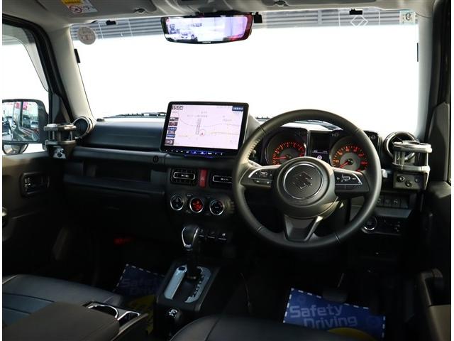 ジムニー ＸＣ　アルパイン１１インチナビフルセグバックカメラ純正１６インチアルミＬＥＤヘッドライト＆フォグステアリモコンクルーズコントロールデジタルインナーミラールーフキャリア背面カバー純正シートカバーワンオーナー（36枚目）