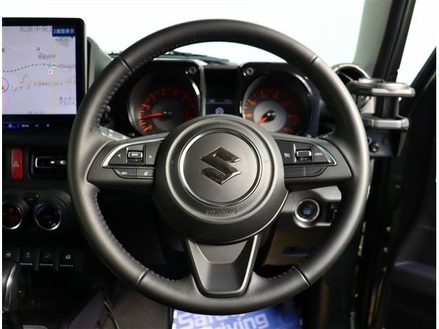 ジムニー ＸＣ　アルパイン１１インチナビフルセグバックカメラ純正１６インチアルミＬＥＤヘッドライト＆フォグステアリモコンクルーズコントロールデジタルインナーミラールーフキャリア背面カバー純正シートカバーワンオーナー（38枚目）