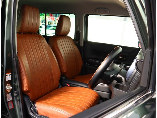 ハスラー Ｊスタイル　純正９インチメモリーナビフルセグ全方位カメラ革調シートカバー純正１５インチアルミＬＥＤヘッドライト＆フォグシートヒーターＥＴＣステアリモコン（17枚目）