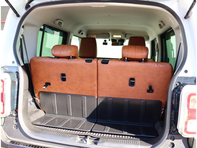 ハスラー Ｊスタイル　純正９インチメモリーナビフルセグ全方位カメラ革調シートカバー純正１５インチアルミＬＥＤヘッドライト＆フォグシートヒーターＥＴＣステアリモコン（19枚目）