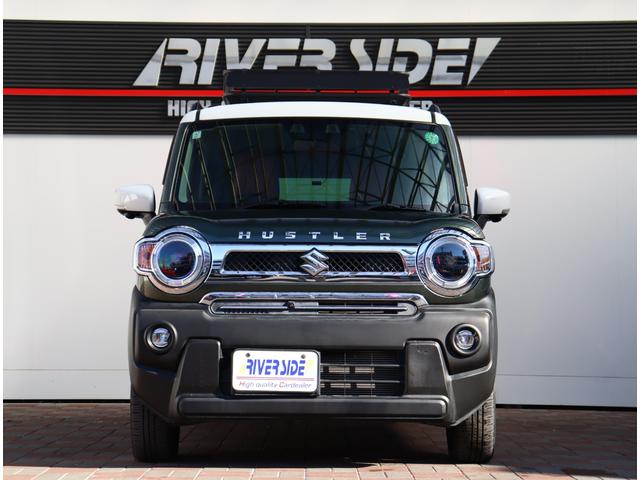 ハスラー Ｊスタイル　純正９インチメモリーナビフルセグ全方位カメラ革調シートカバー純正１５インチアルミＬＥＤヘッドライト＆フォグシートヒーターＥＴＣステアリモコン（21枚目）