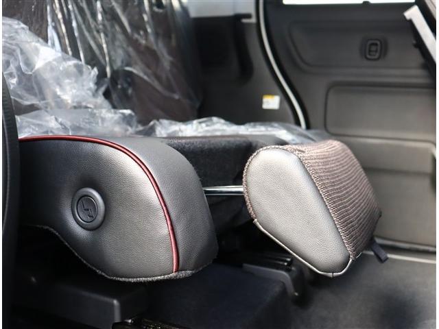 スペーシアカスタム ハイブリッドXSターボ 届出済未使用車スズキコネクト9インチナビ全方位カメラフルセグアップルカープレイレーダークルコンステアリモコンリアサーキュレーターハーフレザーシート&ヒーターHUD両側電動スライドコーナーセンサー(44枚目)