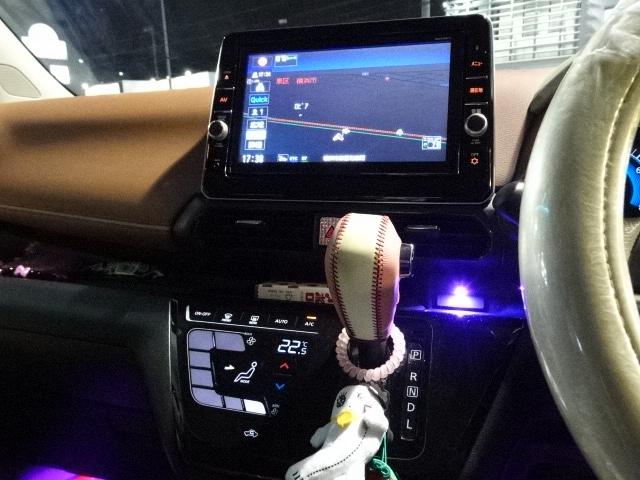 デイズ ボレロ　Ｘ　純正８インチメモリーナビフルセグアラウンドビューモニターＥＴＣハーフレザーシートステアリモコンドライブレコーダータッチ式エアコンパネル専用１４インチアルミ（9枚目）