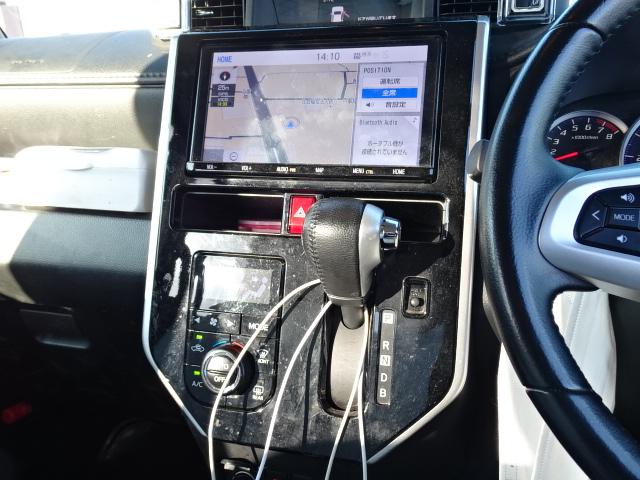 ルーミー 　純正９インチナビフルセグモデリスタエアロバックカメラスマートキーＥＴＣコーナーセンサー革調シートカバーシートヒーターステアリモコンクルーズコントロール（9枚目）