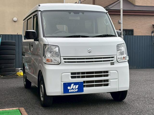 エブリイ ＰＣ　デュアルカメラブレーキサポート後退時ブレーキサポート　Ｗエアバッグ　前席パワーウインドウ　エアバック　パワーステアリング　ＡＢＳ　衝突安全ボディ　キーレスエントリーシステム（3枚目）