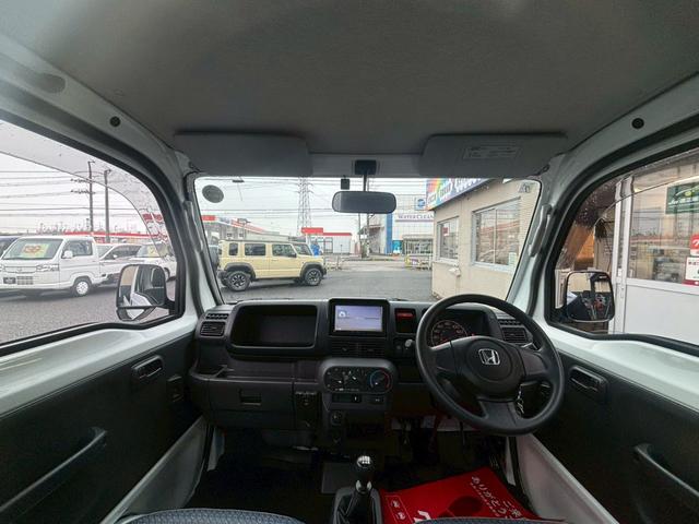 アクティトラック アタック　ケンウッドナビ　Ｂｌｕｅｔｏｏｔｈ接続可能　テレビ　ＥＴＣ　作業灯　デフロック　リアルタイム４ＷＤ　メンテナンスブック（13枚目）
