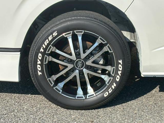 ハイエースバン スーパーGL ダークプライム2 モデリスタFエアロ ALPINE11インチナビ ベッドキット パノラマビュー VIPER製盗難防止システム リヤヒータークーラー デジタルインナーミラー 両側電動スライド シートカバー ETC2.0(54枚目)