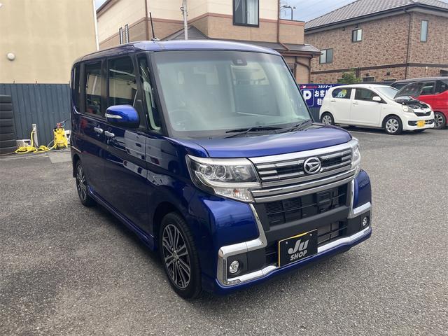 タント カスタムＲＳ　トップエディションＳＡＩＩ　純正フルセグＴＶナビ・バックモニター・ＥＴＣ・両側電動スライドドア・ＬＥＤヘッドライト・ＬＥＤフォグランプ・ステリモ・スマートキー・両側パワースライドドア・Ｂｌｕｅｔｏｏｔｈ接続・ＤＶＤ再生（3枚目）
