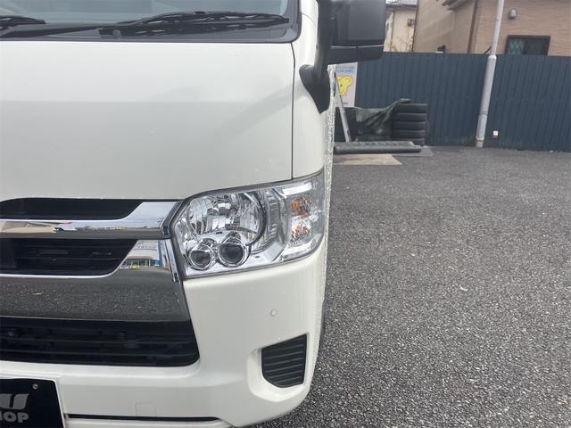 ハイエースバン ロングDX GLパッケージ 純正ワンセグTVナビ・Bluetooth接続・パノラマビューモニター・ETC・LEDヘッドライト・同色バンパー・キーレス2個・サイドカメラ・電動格納ミラー(9枚目)