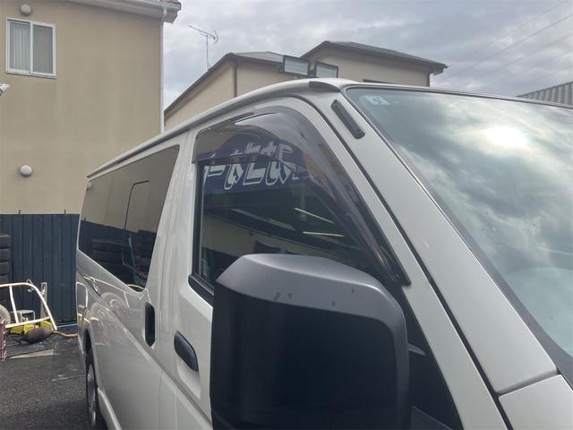 ハイエースバン ロングDX GLパッケージ 純正ワンセグTVナビ・Bluetooth接続・パノラマビューモニター・ETC・LEDヘッドライト・同色バンパー・キーレス2個・サイドカメラ・電動格納ミラー(13枚目)