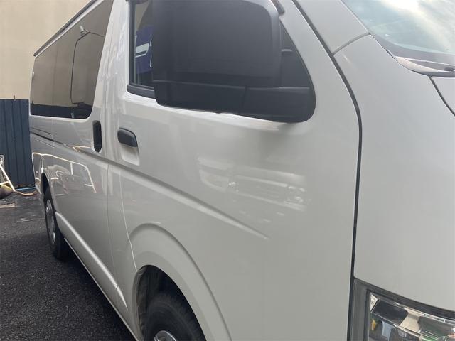 ハイエースバン ロングDX GLパッケージ 純正ワンセグTVナビ・Bluetooth接続・パノラマビューモニター・ETC・LEDヘッドライト・同色バンパー・キーレス2個・サイドカメラ・電動格納ミラー(14枚目)