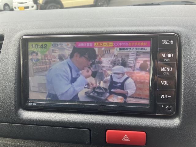 ハイエースバン ロングDX GLパッケージ 純正ワンセグTVナビ・Bluetooth接続・パノラマビューモニター・ETC・LEDヘッドライト・同色バンパー・キーレス2個・サイドカメラ・電動格納ミラー(28枚目)