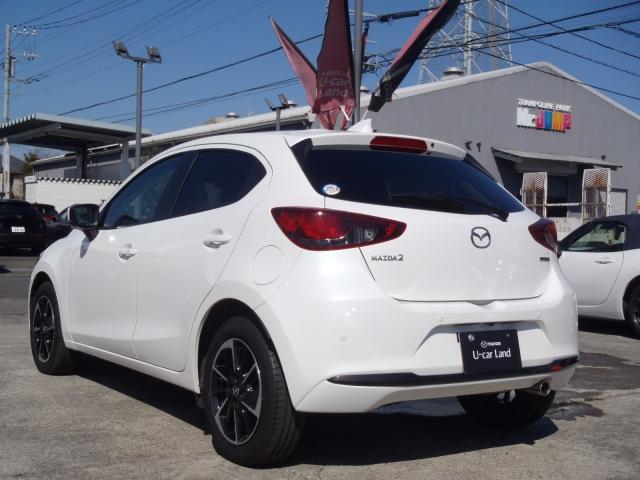 ＭＡＺＤＡ２ １５スポルト　当社試乗車　マツダコネクトナビ　３６０度カメラ　ＬＥＤヘッドライト　純正１６インチアルミ　ＭＲＣＣ　ＥＴＣ　ＥＴＣ車載器　ＵＳＢ　フルセグ　スマートキー　レーダークルーズ　キーフリー　横滑り防止装置（34枚目）