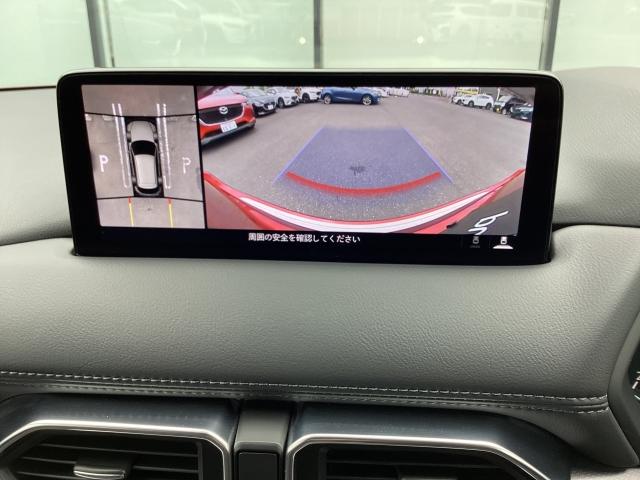 ＣＸ－５ ２５Ｓ　スポーツ　アピアランス　ＢＯＳＥ　ＥＴＣ２．０　３６０°カメラ　スマートキープッシュスタート　フルセグ　レザーシート　ＢＴオーディオ　ＥＴＣ車載器　前席シートヒーター　パワーシート　禁煙車　オートライト　キーレスエントリー（5枚目）