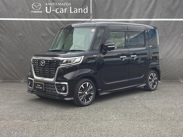 フレアワゴンカスタムスタイル ６６０　カスタムスタイル　ハイブリッド　ＸＳ　３６０度カメラ　両側電動ドア　３６０°カメラ　ＬＥＤヘットライト　デュアルセンサーブレーキサポート　ブルートゥース　１オーナー　前席シートヒーター　アダクティブクルーズコントロール　スマートキ　地デジ（35枚目）