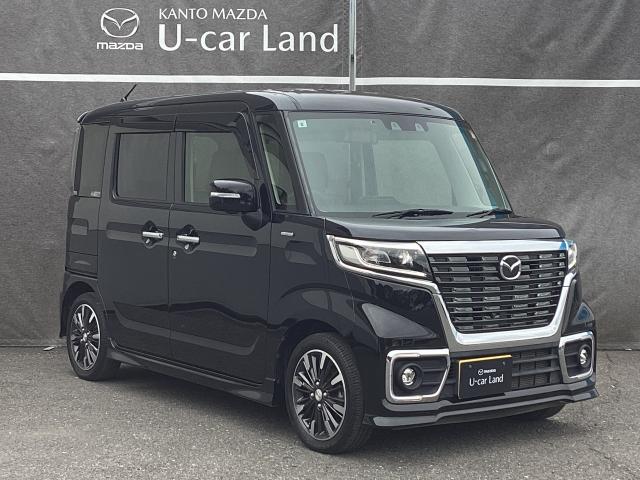 フレアワゴンカスタムスタイル ６６０　カスタムスタイル　ハイブリッド　ＸＳ　３６０度カメラ　両側電動ドア　３６０°カメラ　ＬＥＤヘットライト　デュアルセンサーブレーキサポート　ブルートゥース　１オーナー　前席シートヒーター　アダクティブクルーズコントロール　スマートキ　地デジ（40枚目）
