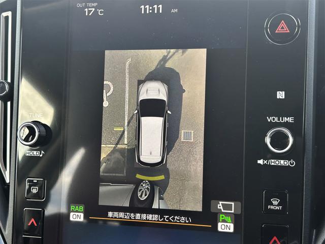 レヴォーグ ＳＴＩスポーツＥＸ　元レンタカー　大型モニター　本革電動シート　電子制御サスペンション　１１．６インチモニター　液晶メーター　ドライバーモニタリングシステム　ハーマンカードン　ハンズフリーオープンリヤゲート　全周囲カメラ　ＥＴＣ　ドラレコ（13枚目）