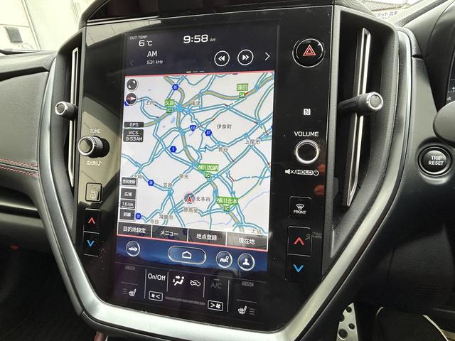 レヴォーグ STI Sport EX 11.6インチナビ FSRカメラ 本革シート 液晶メーター スマートキー ドライバーモニタリングシステム パワーリヤゲート オートハイビーム 後側方レーダー 電子制御サスペンション 大画面ナビ ETC2.0 前後ドライブレコーダー(11枚目)