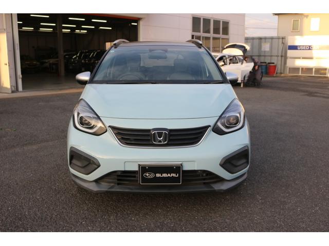 フィット クロスター　ナビ　ＥＴＣ２．０　Ｒカメラ　ホンダセンシング　ドラレコ前後　Ｒソナー　ＬＥＤヘッドライト　スマートキー　プッシュスタート　追従クルコン　アイドリングストップ　ルーフレール　専用アルミホイール（10枚目）