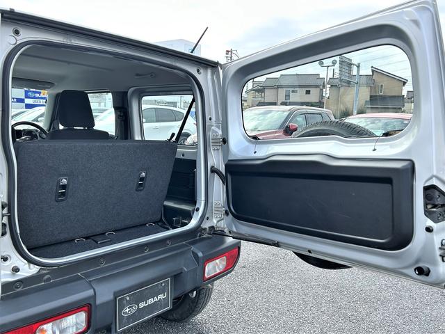 ジムニー ＸＧ　車検整備２年付き　カロッツェリアナビ　タイヤ新品渡し　ヒルディセントコントロール　リモコンキー　横滑り防止装置　ヒルホールドコントロール　１オーナー車　サイド・カーテンエアバッグ　カロッツェリアナビ　ブルートゥースオーディオ対応（24枚目）