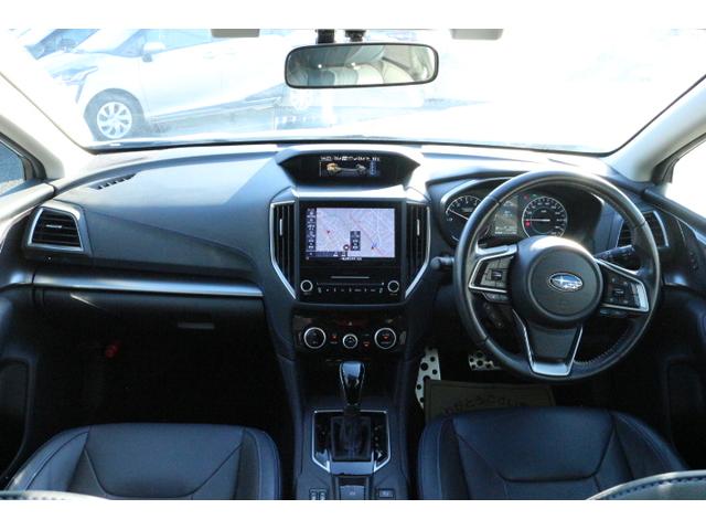 XV Advance アイサイト搭載車 純正SDナビ セーフティ+ ETC2.0 FSRカメラ ドラレコ前後 Rソナー 前席パワーシート&シートヒーター 本革シート LEDヘッドライト スマートキー プッシュスタート ブラインドスポット AVH SRH Xモード(5枚目)