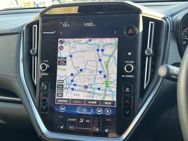 レヴォーグ STIスポーツEX 11.6インチモニターナビ 本革シート ドライバーモニタリング 液晶メーター スマートリヤビューミラー 電子制御サスペンション ステアリング連動ヘッドライト&オートハイビーム 後側方レーダー フロントコーナーセンサー(12枚目)