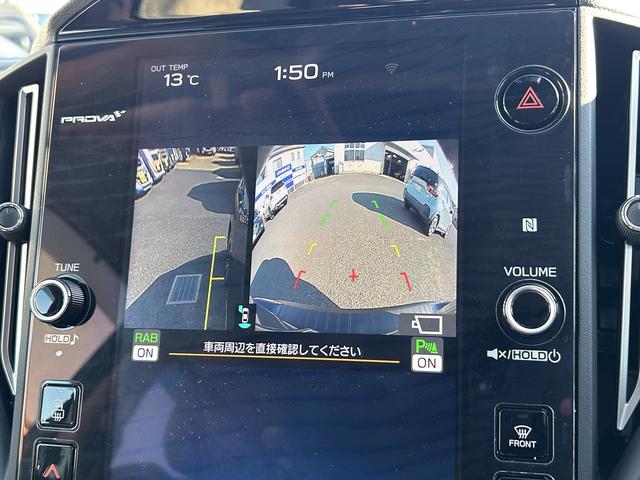 レヴォーグ STIスポーツEX 11.6インチモニターナビ 本革シート ドライバーモニタリング 液晶メーター スマートリヤビューミラー 電子制御サスペンション ステアリング連動ヘッドライト&オートハイビーム 後側方レーダー フロントコーナーセンサー(14枚目)