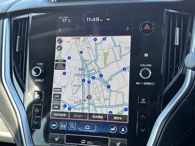 レガシィアウトバック リミテッド アイサイトX 前席パワーシート 車検整備2年付 ドライバーモニタリングシステム 前席電動 大型ナビモニター 液晶メーター ETC2.0 ドライブレコーダー 後側方レーダー ステアリング連動ヘッドライト&オートハイビーム ルーフレール(9枚目)