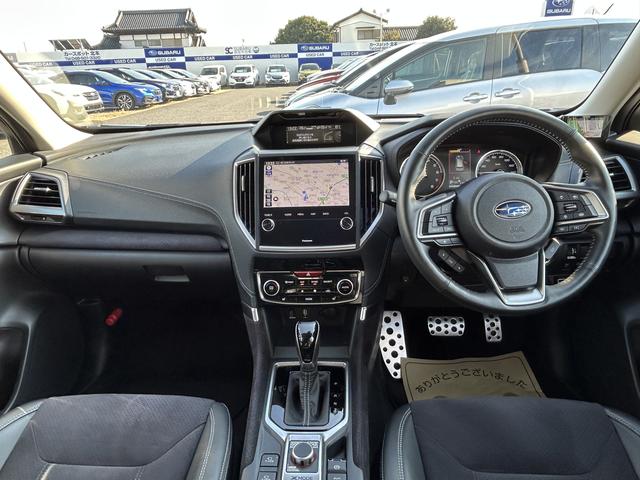 フォレスター スポーツ パワーシート パナソニック8型ナビ ステアリング連動ヘッドライト Xモード 前席パワーシート アイサイトセーフティープラス ルーフレール スマートRビューミラー ステアリングヒーター 18インチアルミホイール パナSDナビ FSRカメラ(6枚目)