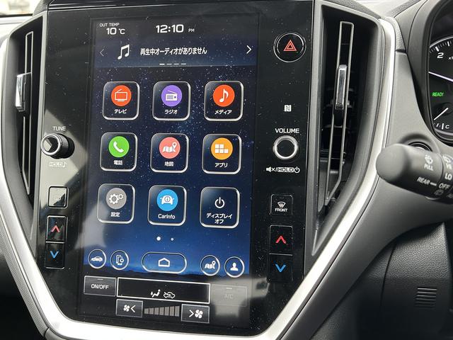 クロストレック リミテッド　サンルーフ　１１．６インチセンターモニター　大型ナビ　全周囲カメラ　ハンドルヒーター　サンルーフ　自動防眩ミラー　ドライバーモニタリングシステム　前席パワーシート　ＳＴＩアルミホイール・ルーフスポイラー　後方ソナー（10枚目）