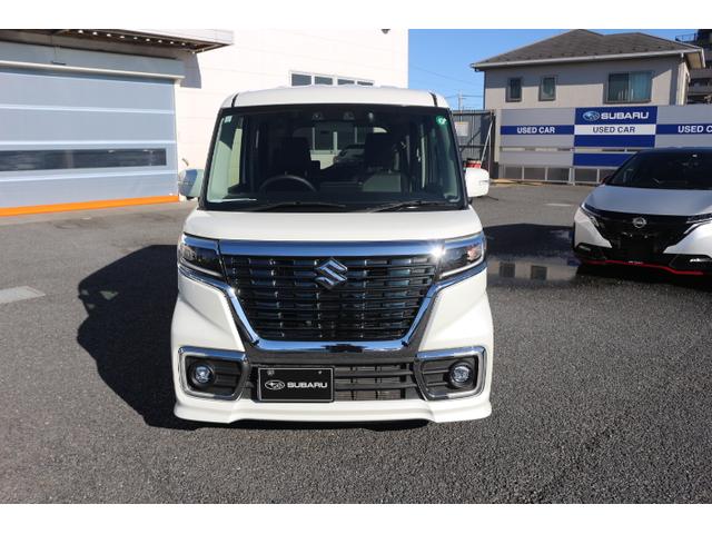 スペーシアカスタム ＸＳターボ　純正ナビ　両側電動スライドドア　全周囲カメラ　ＥＴＣ　ドラレコ前後　Ｒソナー　運転席シートヒーター　ＬＥＤヘッドライト　スマートキー　プッシュスタート　クルコン　アイドリングストップ（10枚目）