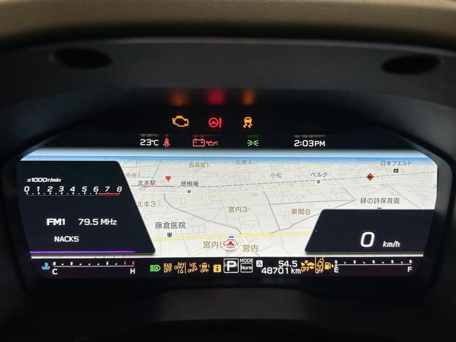 レヴォーグ ＳＴＩスポーツ　ＥＸ　ＳＴＩエアロ　電子制御サスペンション　アイサイトＸ搭載　１１．６インチ大型モニター　ドライバーモニタリングシステム　専用本革シート　パワーリヤゲート　ステアリング連動ヘッドライト　フロント・サイド・バックカメラ　ＥＴＣ２．０（15枚目）