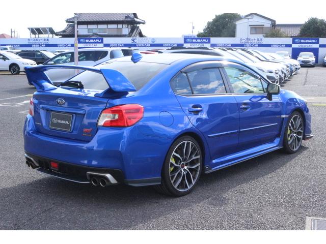 WRX STI STI タイプS 6MT レカロシート STIフルエアロ ナビ バックカメラ サイドカメラ フロントカメラ ETC STIフルエアロ 大型リヤスポイラー レカロシート ブレンボ製ブレーキ アドバンスドセーフティパッケージ(2枚目)