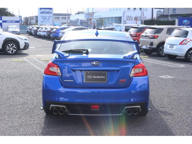 WRX STI STI タイプS 6MT レカロシート STIフルエアロ ナビ バックカメラ サイドカメラ フロントカメラ ETC STIフルエアロ 大型リヤスポイラー レカロシート ブレンボ製ブレーキ アドバンスドセーフティパッケージ(5枚目)