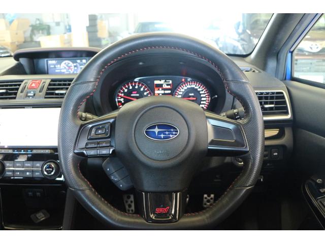 WRX STI STI タイプS 6MT レカロシート STIフルエアロ ナビ バックカメラ サイドカメラ フロントカメラ ETC STIフルエアロ 大型リヤスポイラー レカロシート ブレンボ製ブレーキ アドバンスドセーフティパッケージ(16枚目)