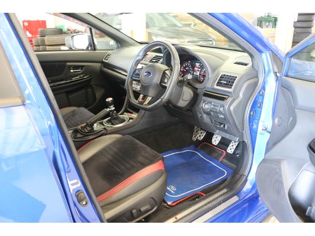 WRX STI STI タイプS 6MT レカロシート STIフルエアロ ナビ バックカメラ サイドカメラ フロントカメラ ETC STIフルエアロ 大型リヤスポイラー レカロシート ブレンボ製ブレーキ アドバンスドセーフティパッケージ(19枚目)