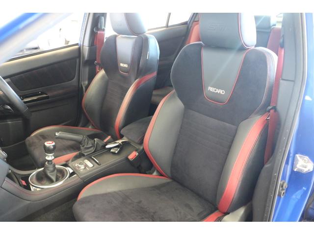 WRX STI STI タイプS 6MT レカロシート STIフルエアロ ナビ バックカメラ サイドカメラ フロントカメラ ETC STIフルエアロ 大型リヤスポイラー レカロシート ブレンボ製ブレーキ アドバンスドセーフティパッケージ(23枚目)