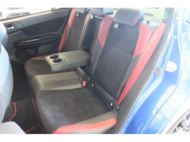 WRX STI STI タイプS 6MT レカロシート STIフルエアロ ナビ バックカメラ サイドカメラ フロントカメラ ETC STIフルエアロ 大型リヤスポイラー レカロシート ブレンボ製ブレーキ アドバンスドセーフティパッケージ(24枚目)