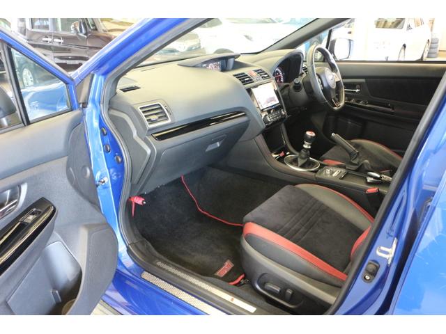 WRX STI STI タイプS 6MT レカロシート STIフルエアロ ナビ バックカメラ サイドカメラ フロントカメラ ETC STIフルエアロ 大型リヤスポイラー レカロシート ブレンボ製ブレーキ アドバンスドセーフティパッケージ(37枚目)