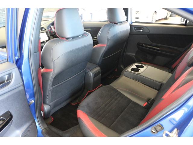 WRX STI STI タイプS 6MT レカロシート STIフルエアロ ナビ バックカメラ サイドカメラ フロントカメラ ETC STIフルエアロ 大型リヤスポイラー レカロシート ブレンボ製ブレーキ アドバンスドセーフティパッケージ(38枚目)