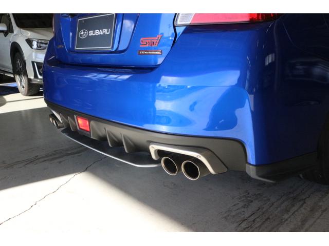 WRX STI STI タイプS 6MT レカロシート STIフルエアロ ナビ バックカメラ サイドカメラ フロントカメラ ETC STIフルエアロ 大型リヤスポイラー レカロシート ブレンボ製ブレーキ アドバンスドセーフティパッケージ(42枚目)