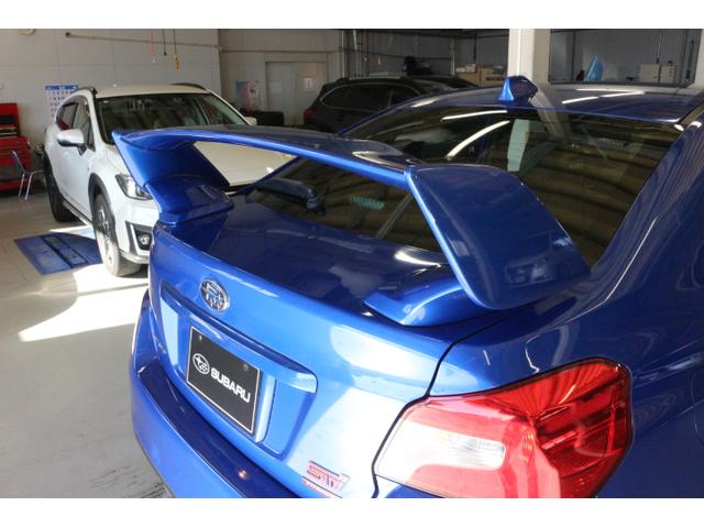 WRX STI STI タイプS 6MT レカロシート STIフルエアロ ナビ バックカメラ サイドカメラ フロントカメラ ETC STIフルエアロ 大型リヤスポイラー レカロシート ブレンボ製ブレーキ アドバンスドセーフティパッケージ(43枚目)